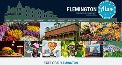 Desktop Screenshot of flemingtonalive.com